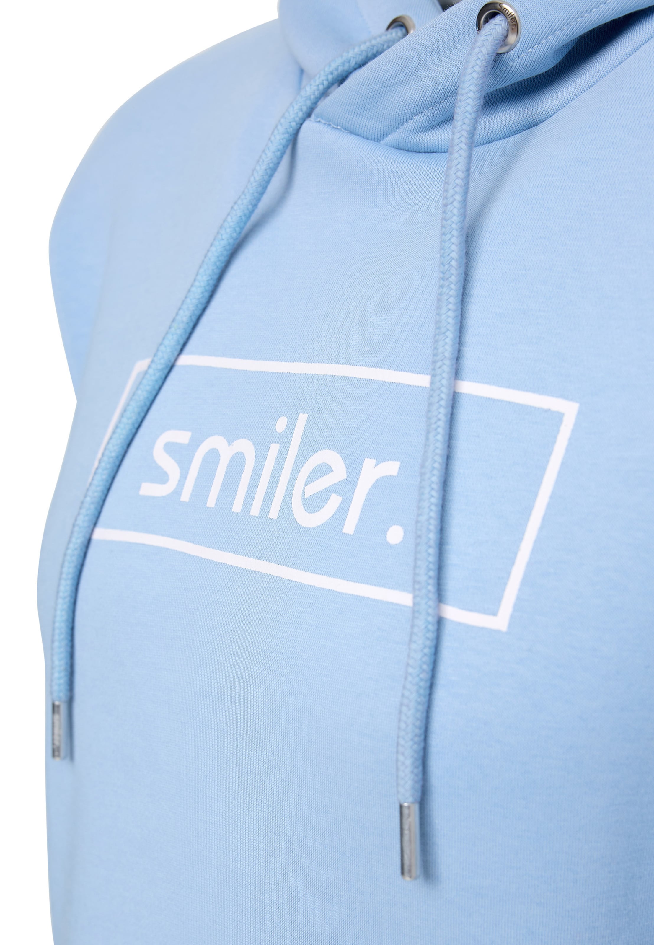 smiler. Sweatshirt 'Happy' in Blau