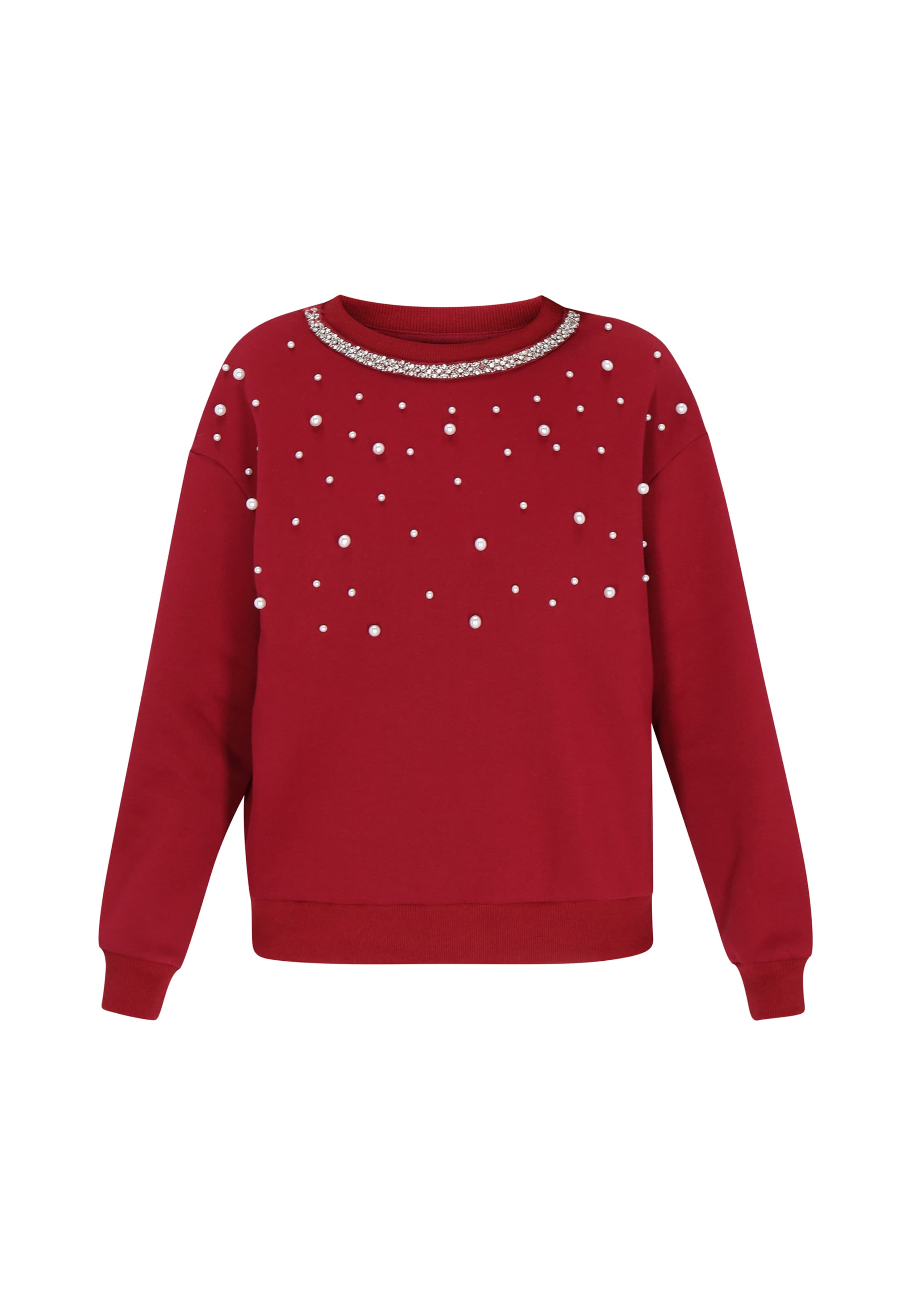 faina - Sweatshirt em vermelho: frente