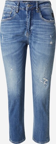Elias Rumelis Slimfit Jeans 'LEONA' in Blauw: voorkant