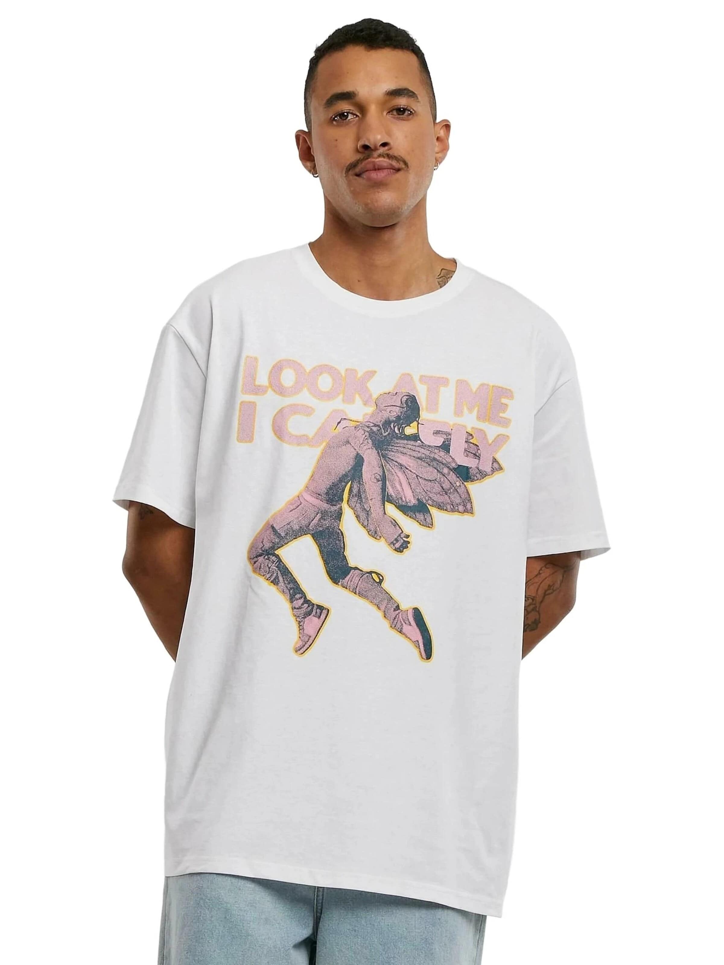 T-Shirt 'Look' MT Upscale en blanc : devant