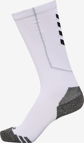 Chaussettes de sport 'Pro' Hummel en blanc : devant