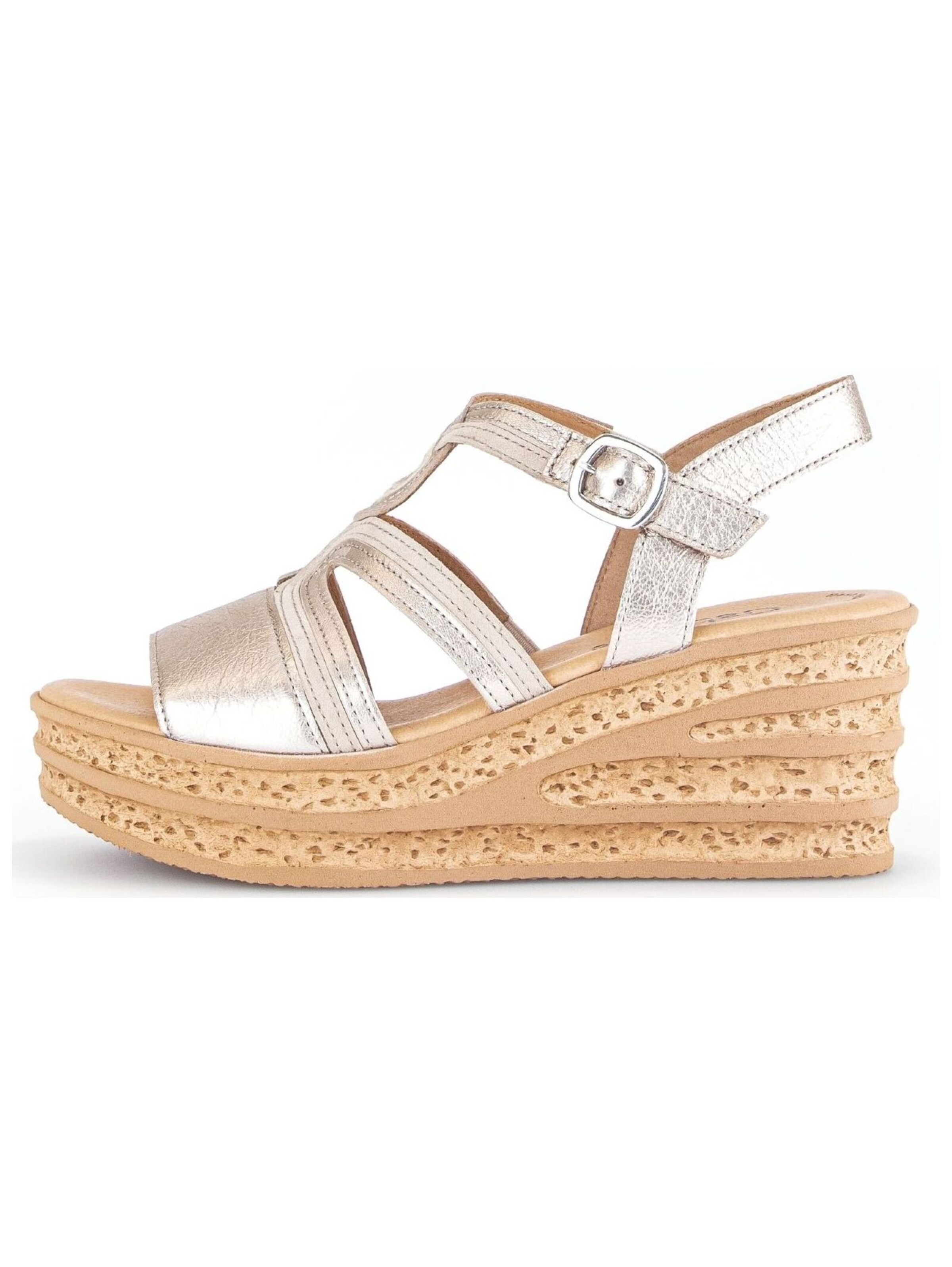 GABOR Sandale in Gold