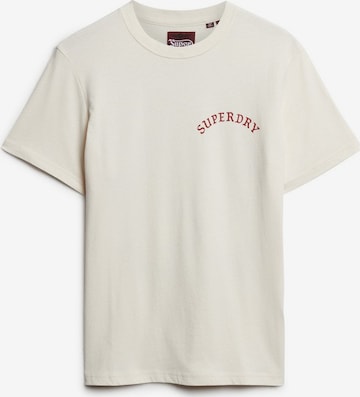 balta Superdry Marškinėliai: priekis