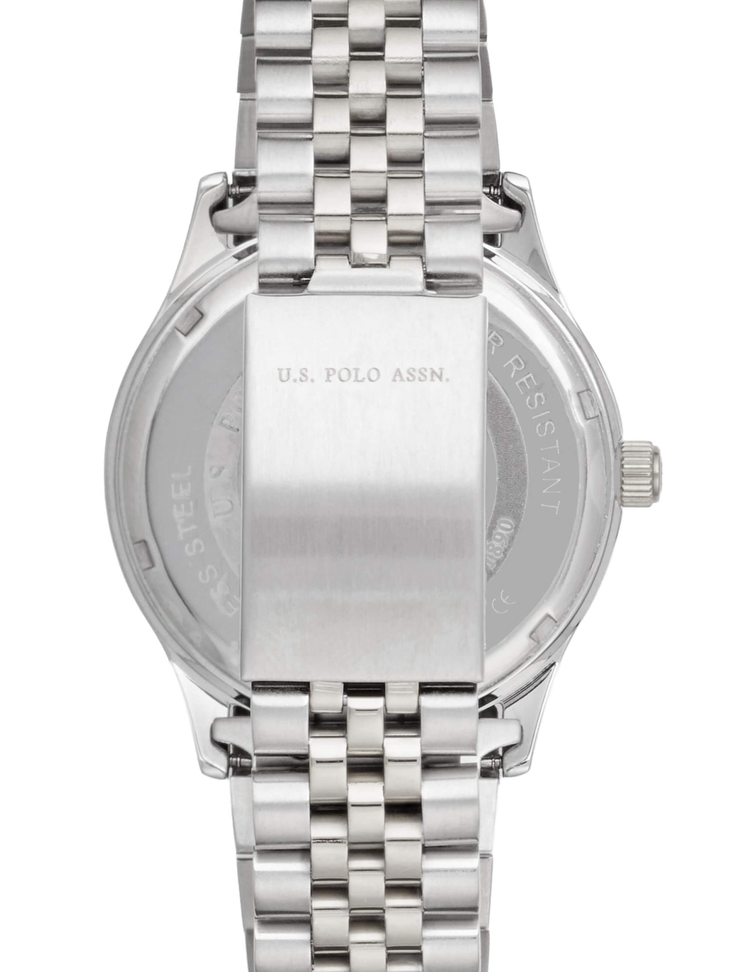 Montre à affichage analogique 'Aiden Steel' U.S. POLO ASSN. en gris