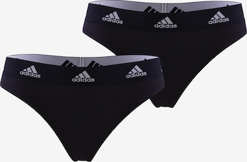 Sous-vêtements de sport 'Thong' ADIDAS SPORTSWEAR en noir : devant