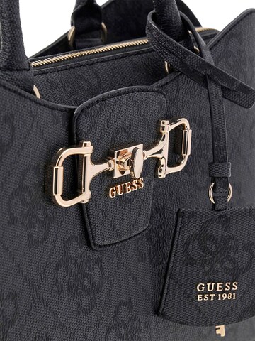 GUESS - Bolso de mano 'Janie Logo Girlfriend Satchel' en gris