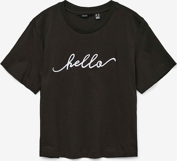 VERO MODA Paita 'VMBELIS METTE' värissä musta: etupuoli