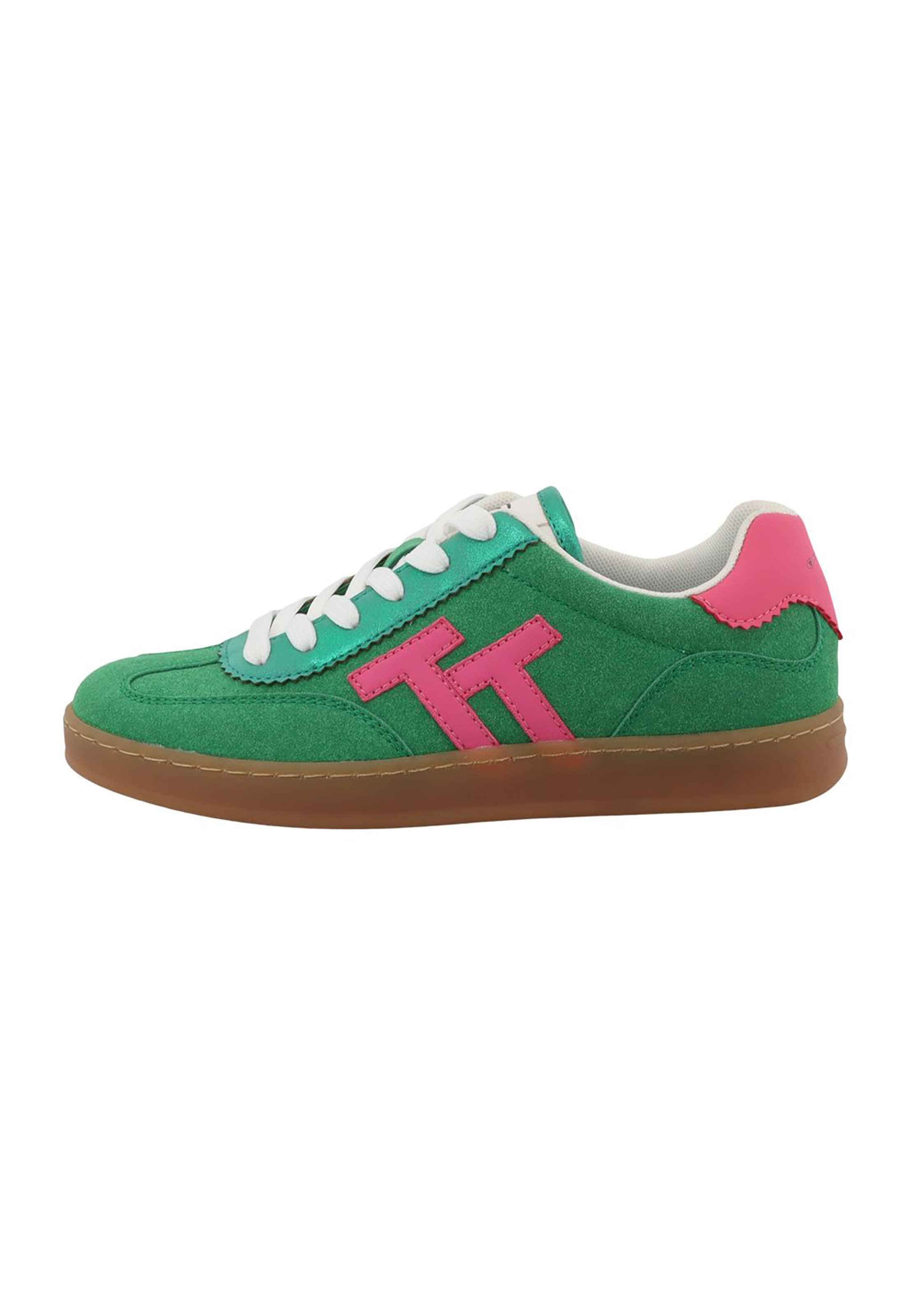 TOM TAILOR - Zapatillas deportivas bajas en verde