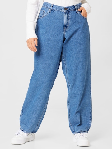 Levi's® Plus Loosefit Jeans 'Plus Baggy Dad' in Blau: predná strana