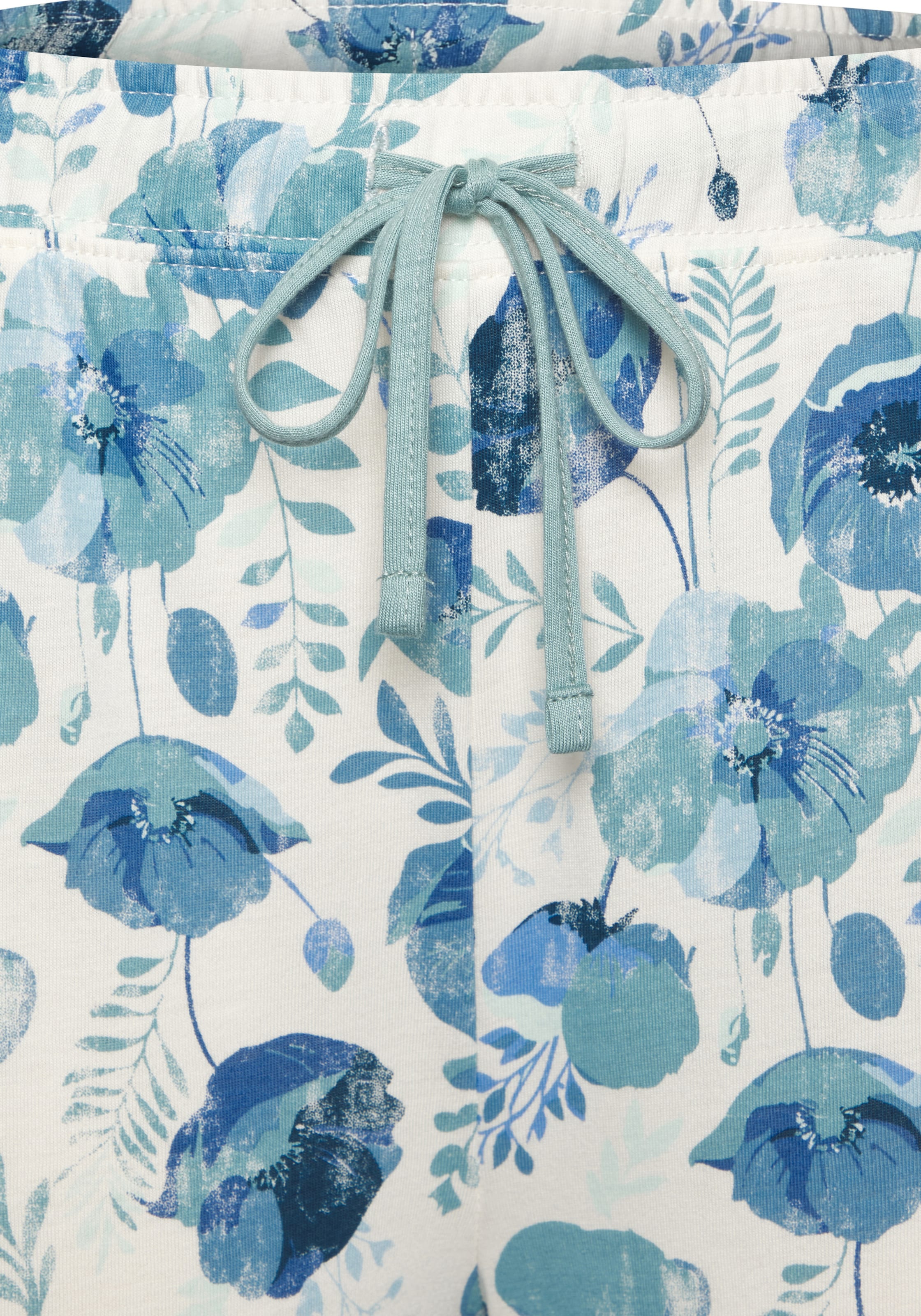 VIVANCE Pyjamahose in Blau