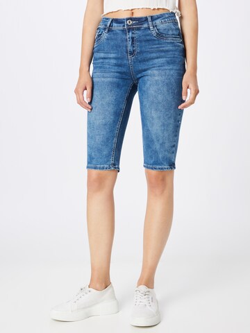 ZABAIONE Slimfit Jeans 'Jessica' in Blauw: voorkant