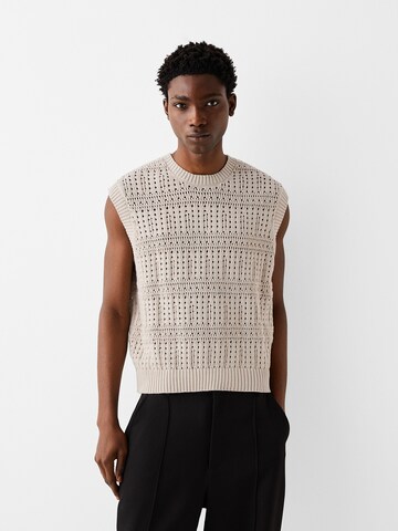 Bershka Pullover in Beige: Vorderseite