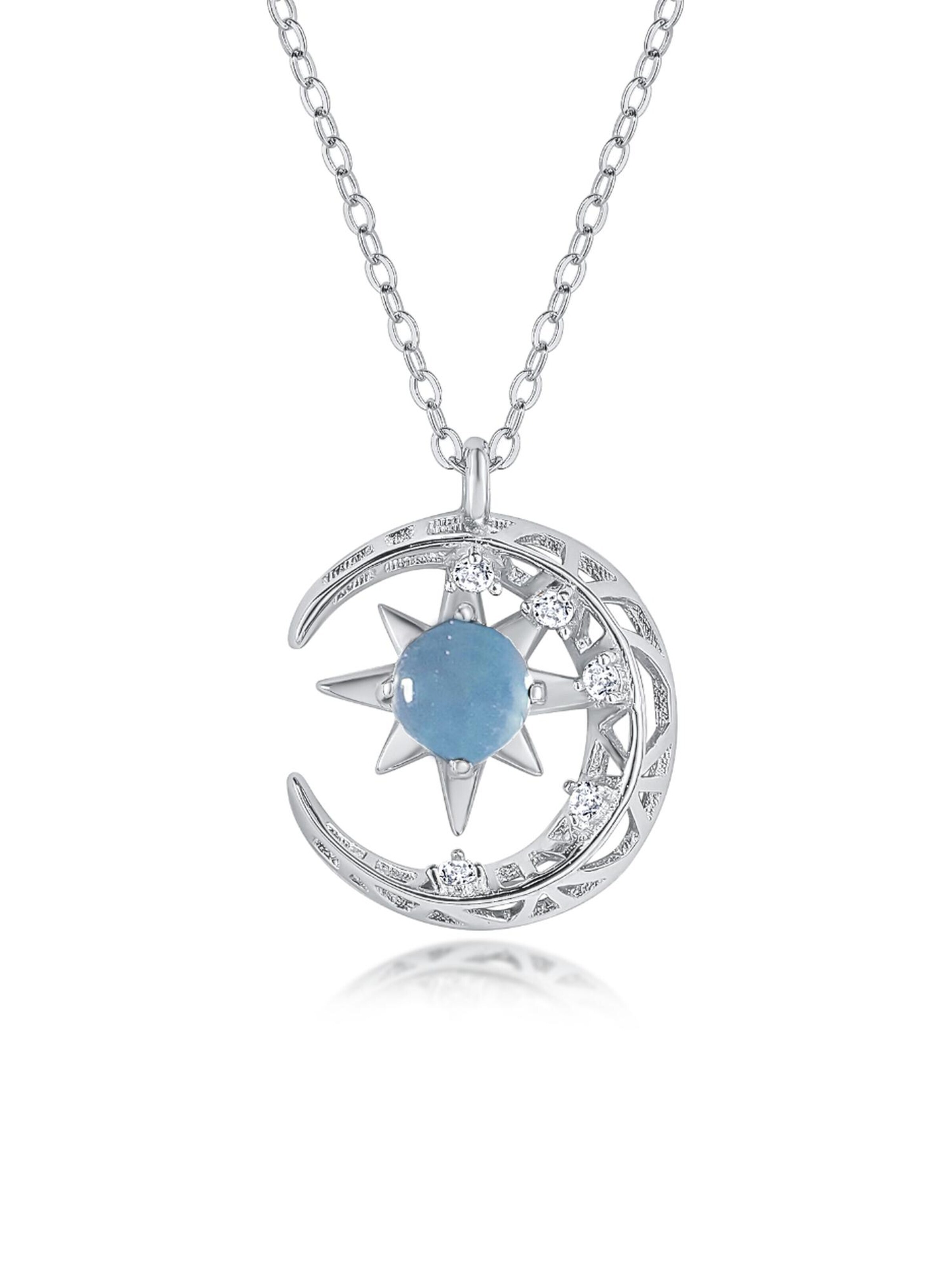 DANIEL CLIFFORD Necklace 'Selena' in Silver: front