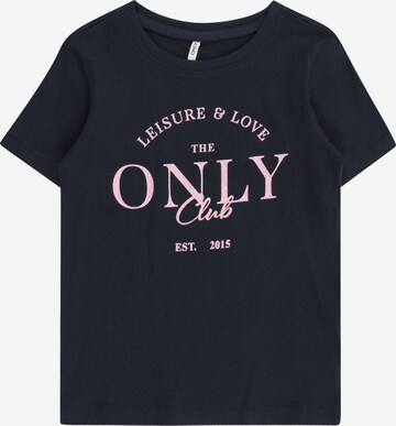 KIDS ONLY Shirt 'WERA' in Blauw: voorkant