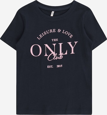 KIDS ONLY - Camisola 'WERA' em azul: frente