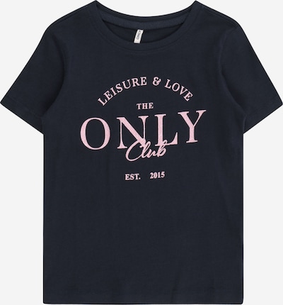 KIDS ONLY T-Shirt 'WERA' en bleu nuit / rose, Vue avec produit
