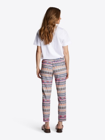 Coupe slim Pantalon Rich & Royal en mélange de couleurs