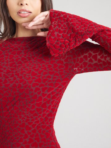 Motel Dress 'Sevila' in Red