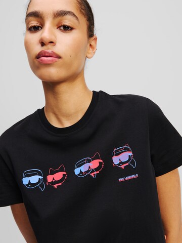 Karl Lagerfeld Tričko – černá