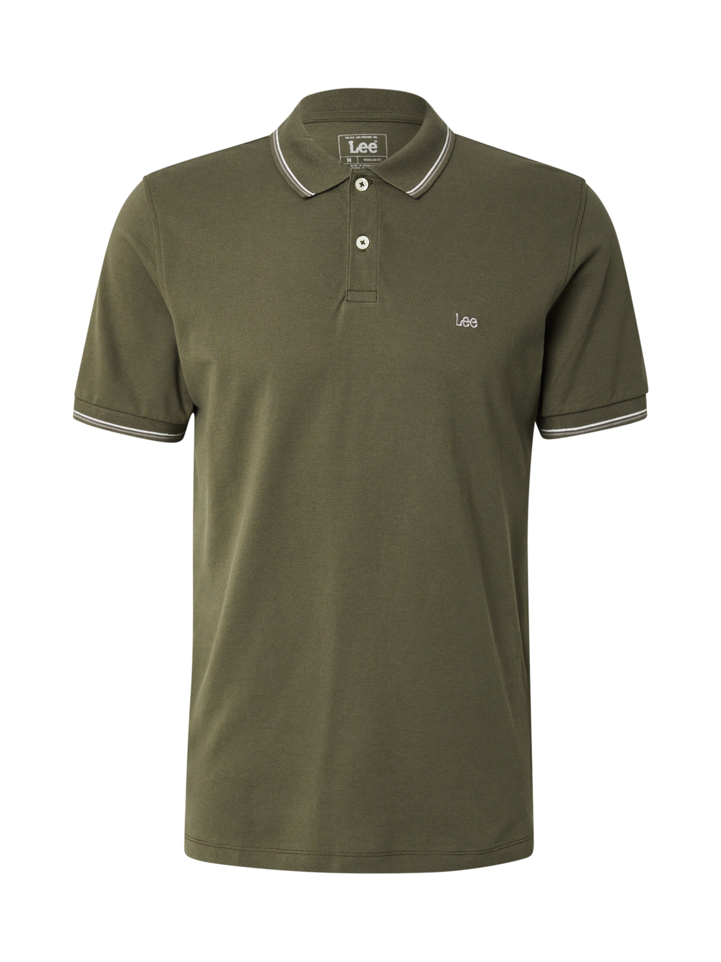 T-Shirt Lee en vert : devant
