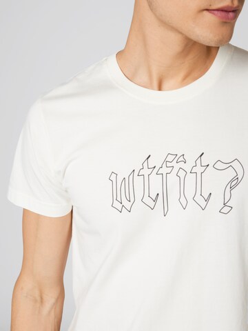 T-Shirt 'Colin' ABOUT YOU x Dardan en blanc