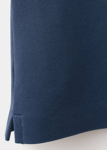 MANGO MAN Poloshirt 'Palamos' in Blau