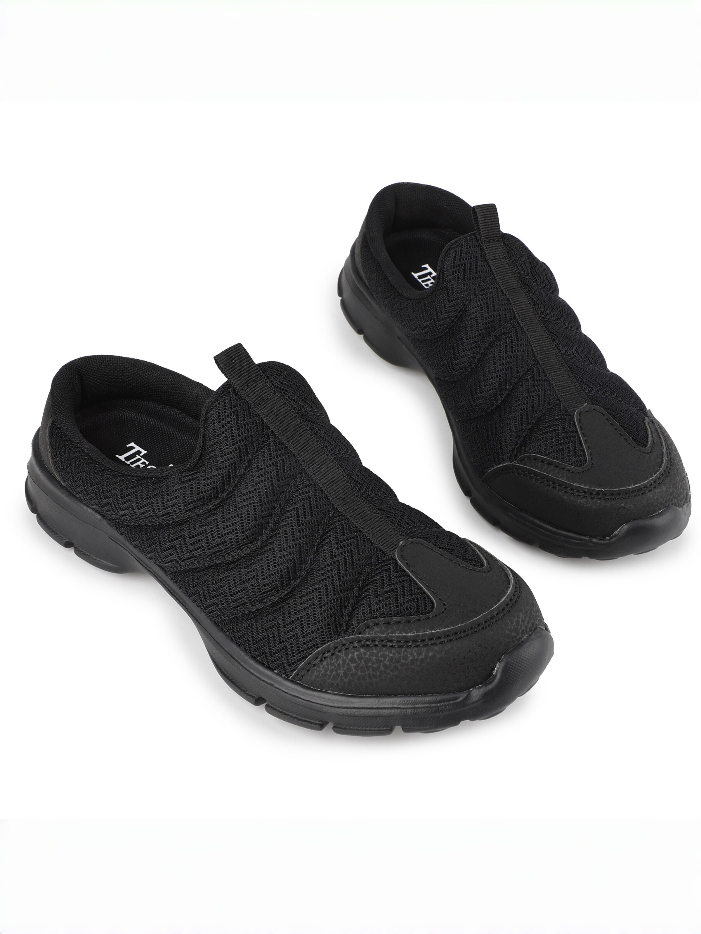 Tiestra Clogs 'TIESTRA  Mules  Slip On Summer Sandals, Breathable, Lightweight, Comfortable Garden & Casual Shoes' in Black