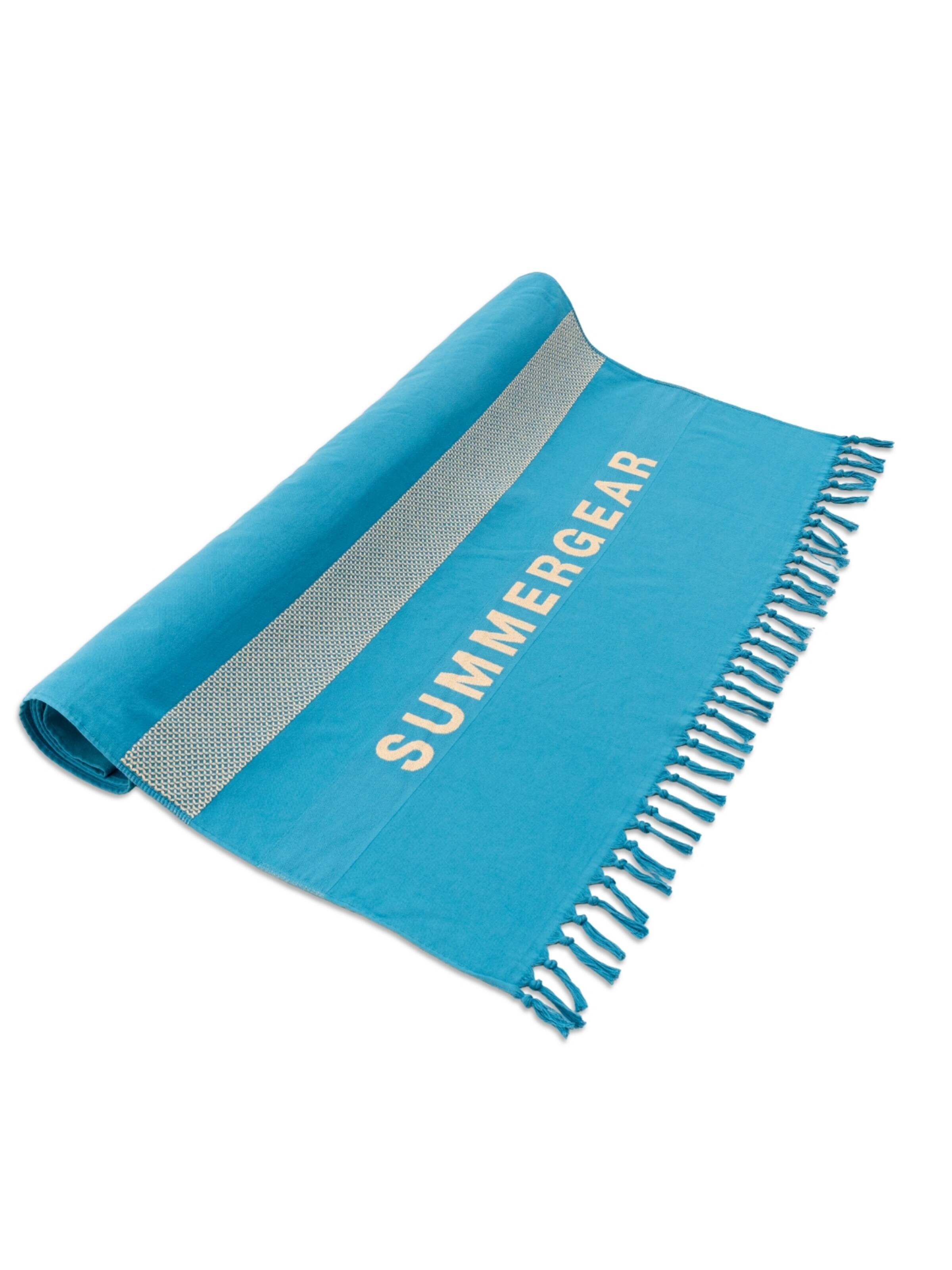 SummerGear Strandlaken 'Shore 100 X 200 cm' in Blauw