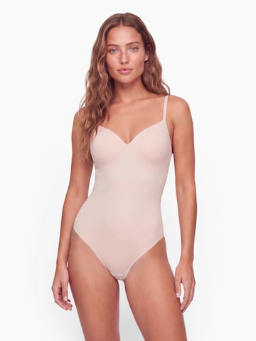 MAGIC Bodyfashion Κορμάκι σε καφέ: μπροστά
