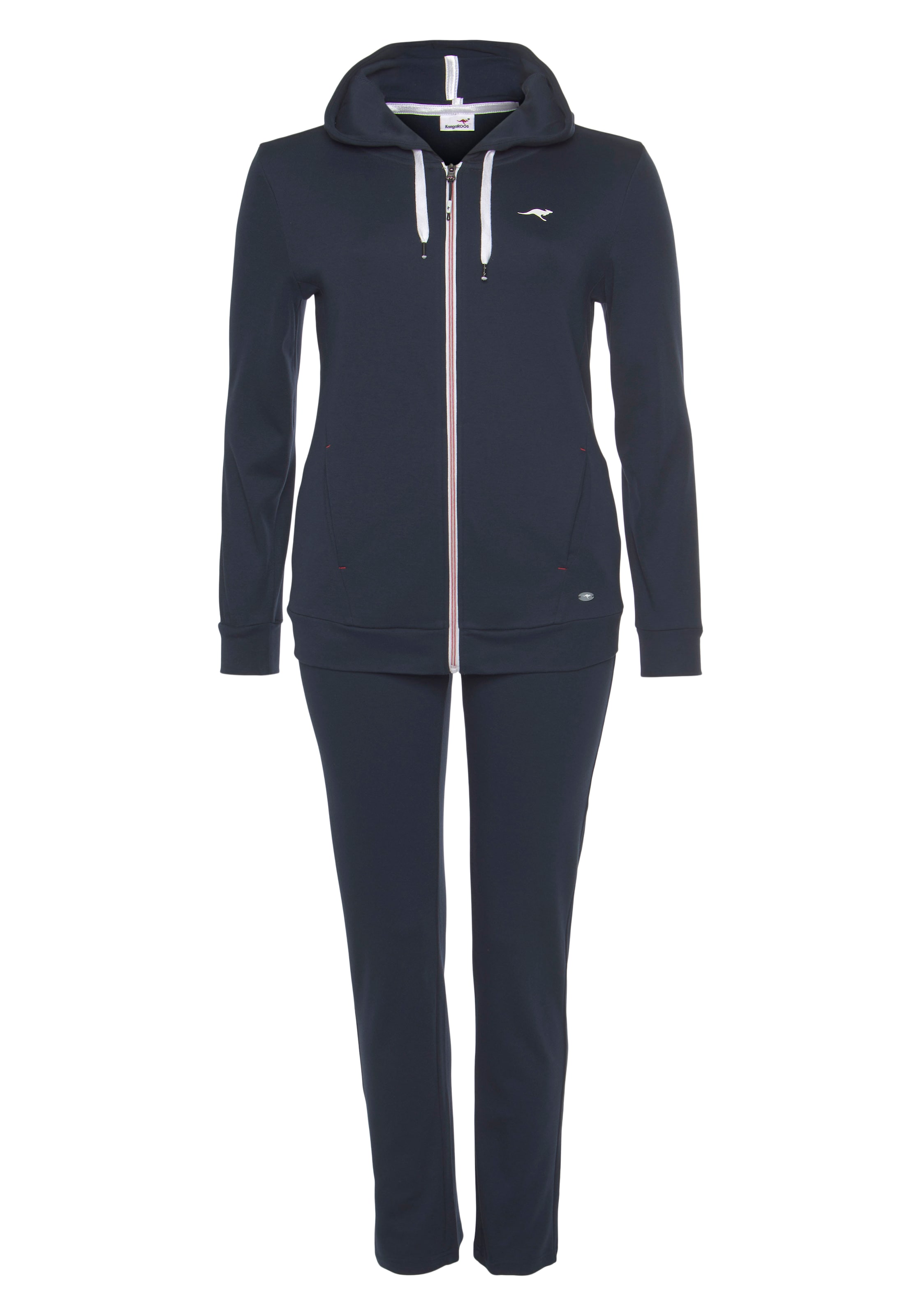 KangaROOS Sportanzug in Blau: Vorderseite