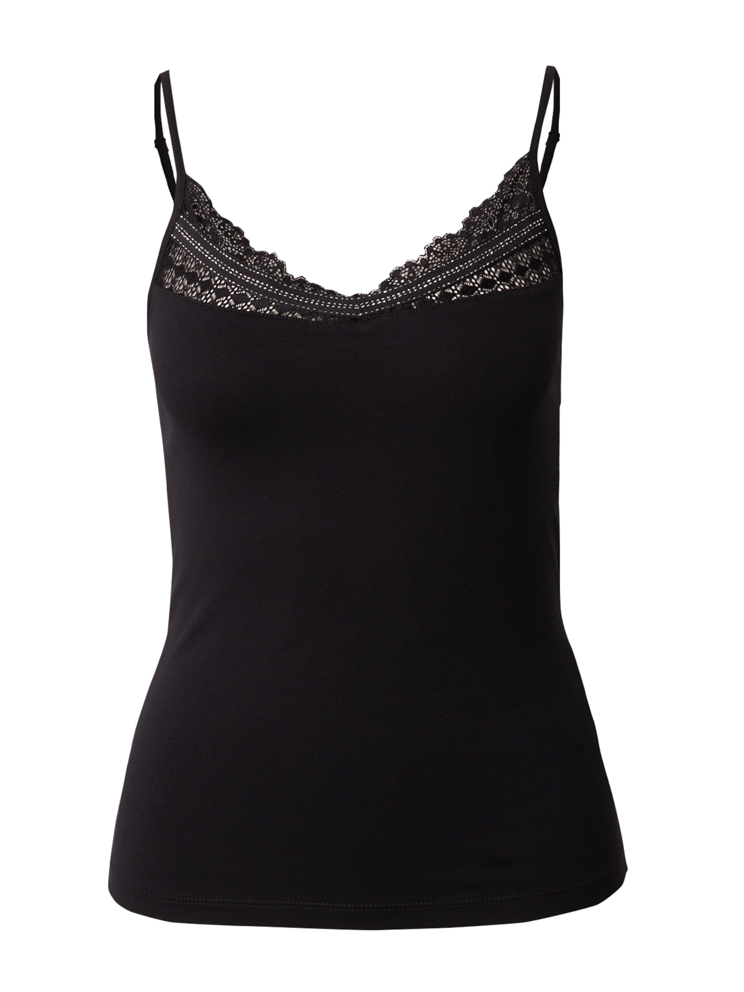 ABOUT YOU Топ 'Victoria' в Черный: спереди