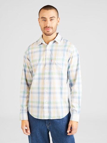 LEVI'S ® Regular Fit Hemd 'Sunset 1 Pocket Standard' in Blau: Vorderseite