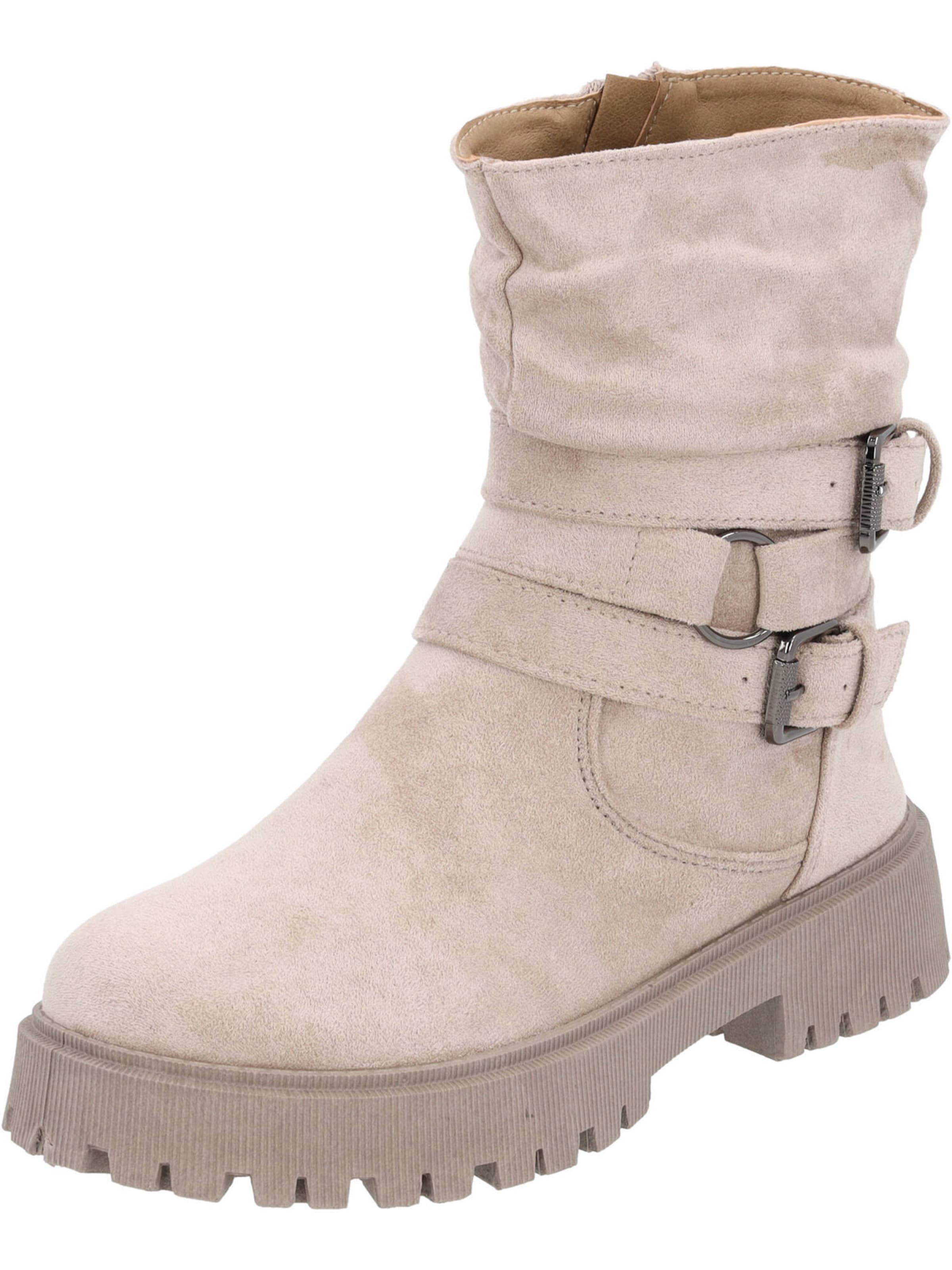 Palado - Botim 'Lampione' em bege: frente