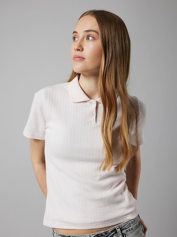 NAME IT - Camiseta en rosa: frente
