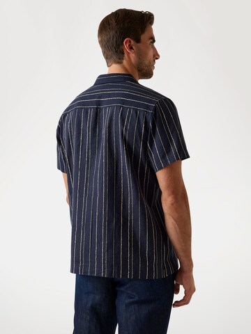 GUESS Regular Fit Hemd in Blau