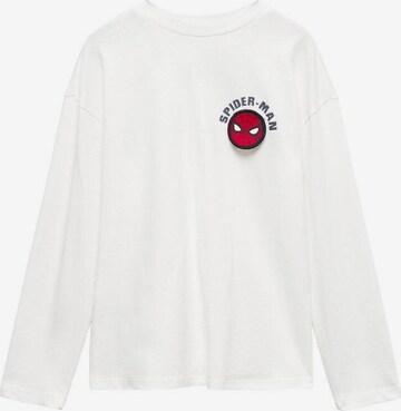 T-Shirt 'Spidflap' MANGO KIDS en blanc : devant