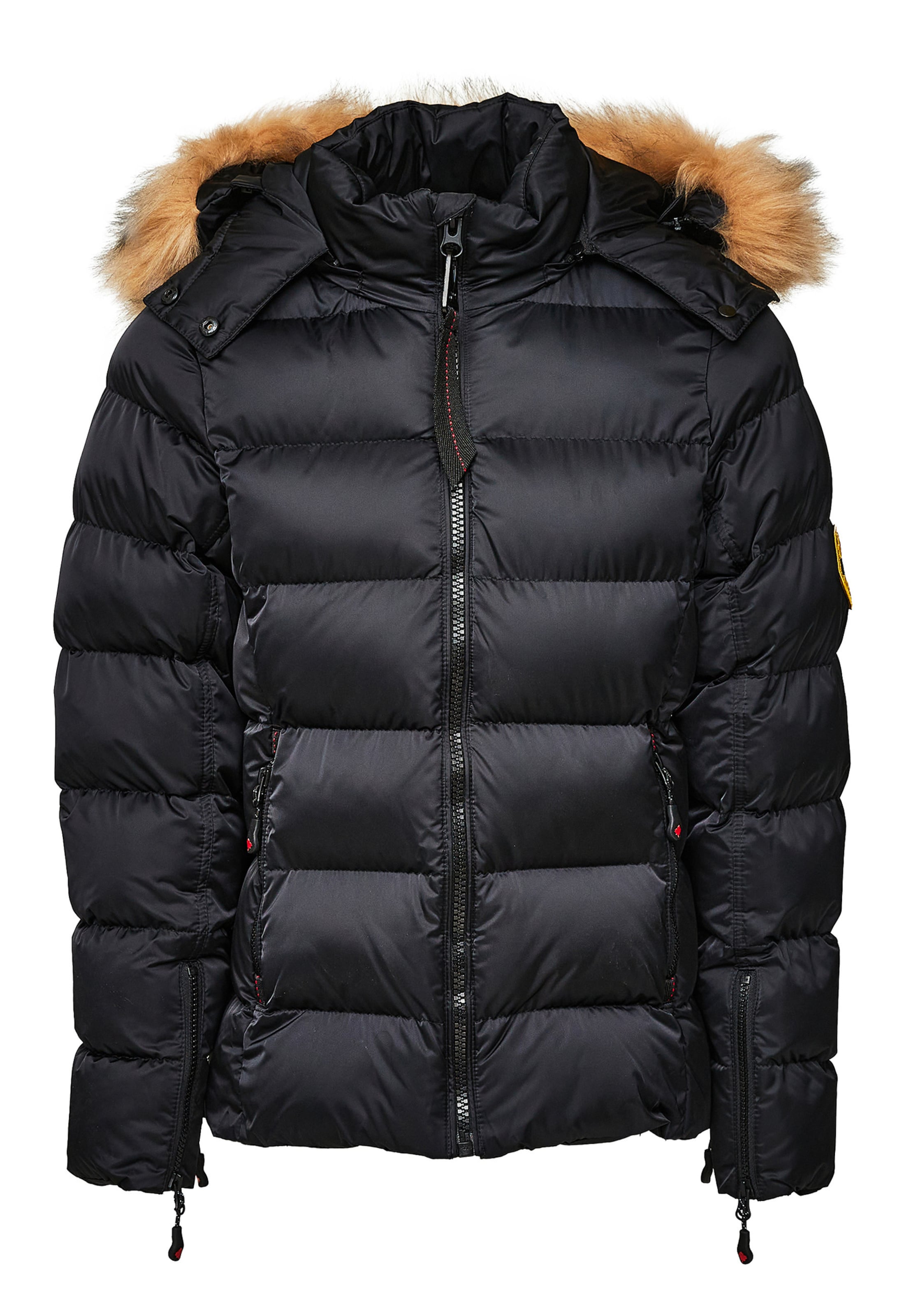 Zavetti Canada Winter Jacket 'Virna' in Black: front