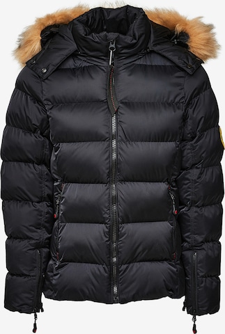 Veste d’hiver ' ' Zavetti Canada en noir : devant