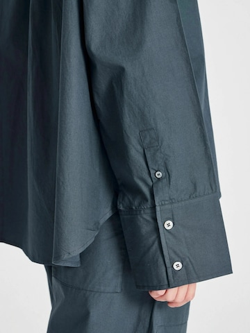 Chemisier 'Flora' Gai+Lisva en bleu