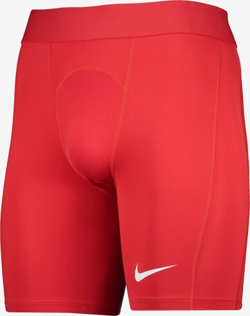 Skinny Pantaloncini intimi sportivi di NIKE in rosso: frontale