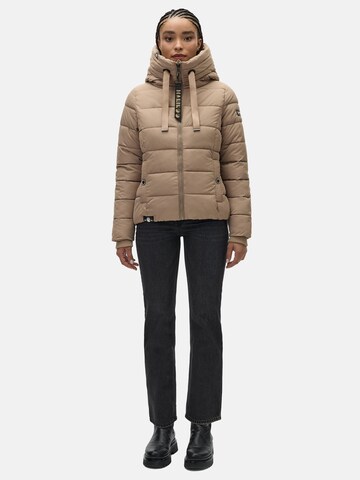 Veste d’hiver 'Amayaa-1' MARIKOO en beige : devant