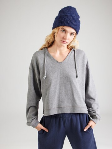 HOLLISTERSweater majica - siva boja: prednji dio