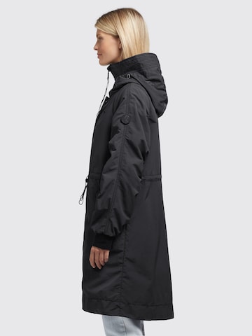 Manteau mi-saison 'Silica' khujo en noir