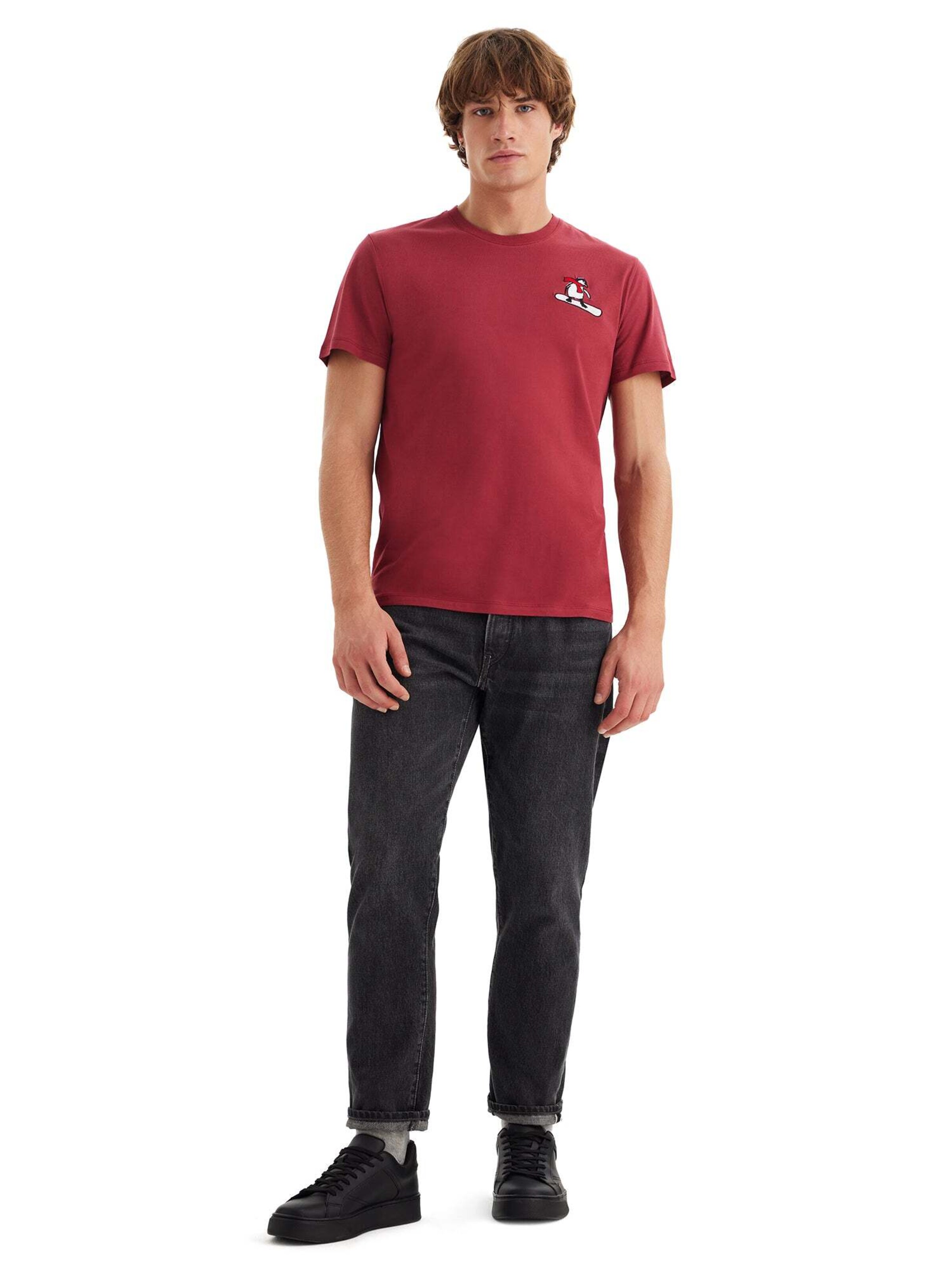 WESTMARK LONDON Bluser & t-shirts 'Cartoon Board' i rød