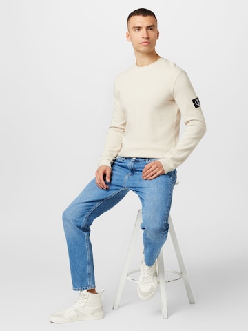 Calvin Klein Jeans Тениска в бежово