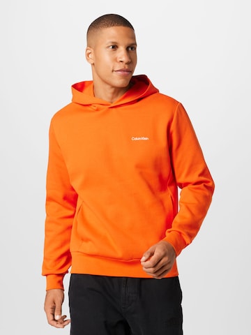 Calvin Klein Sweatshirt in Orange: front