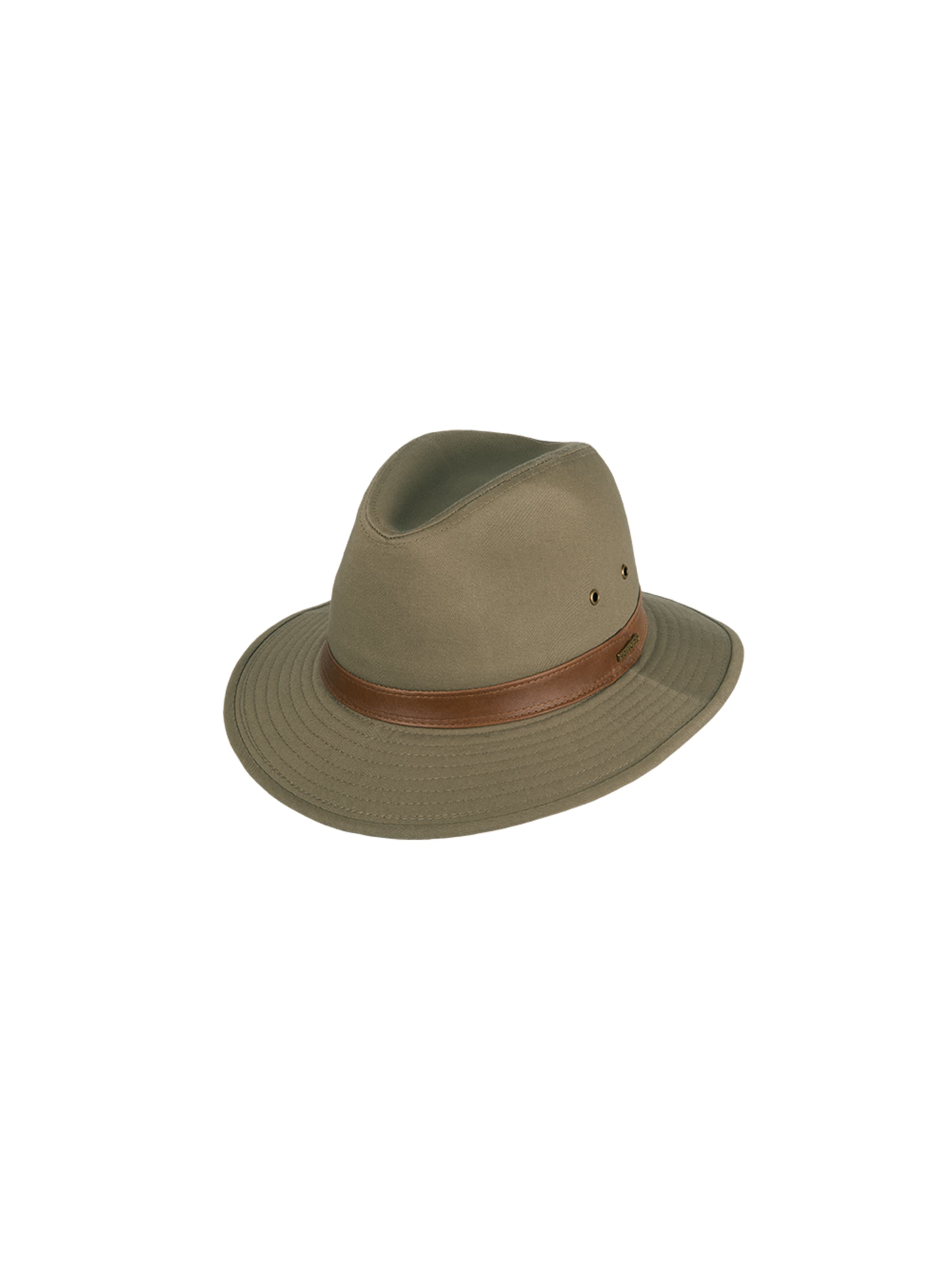 Hatland Hat 'Bushwalker' in Green: front
