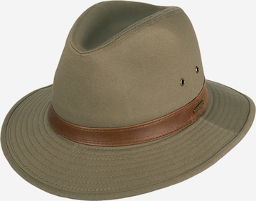 Hatland Hat 'Bushwalker' in Green: front