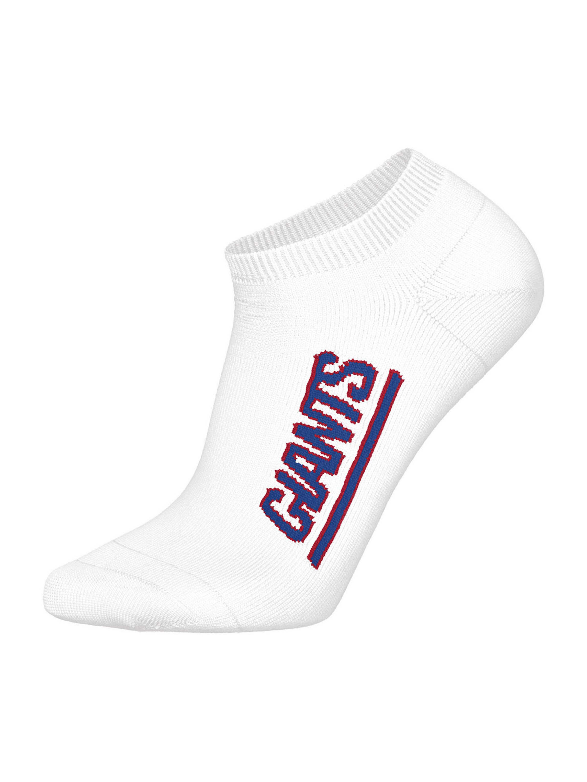 Chaussettes 'NY Giants Sneaker' Huddle en bleu