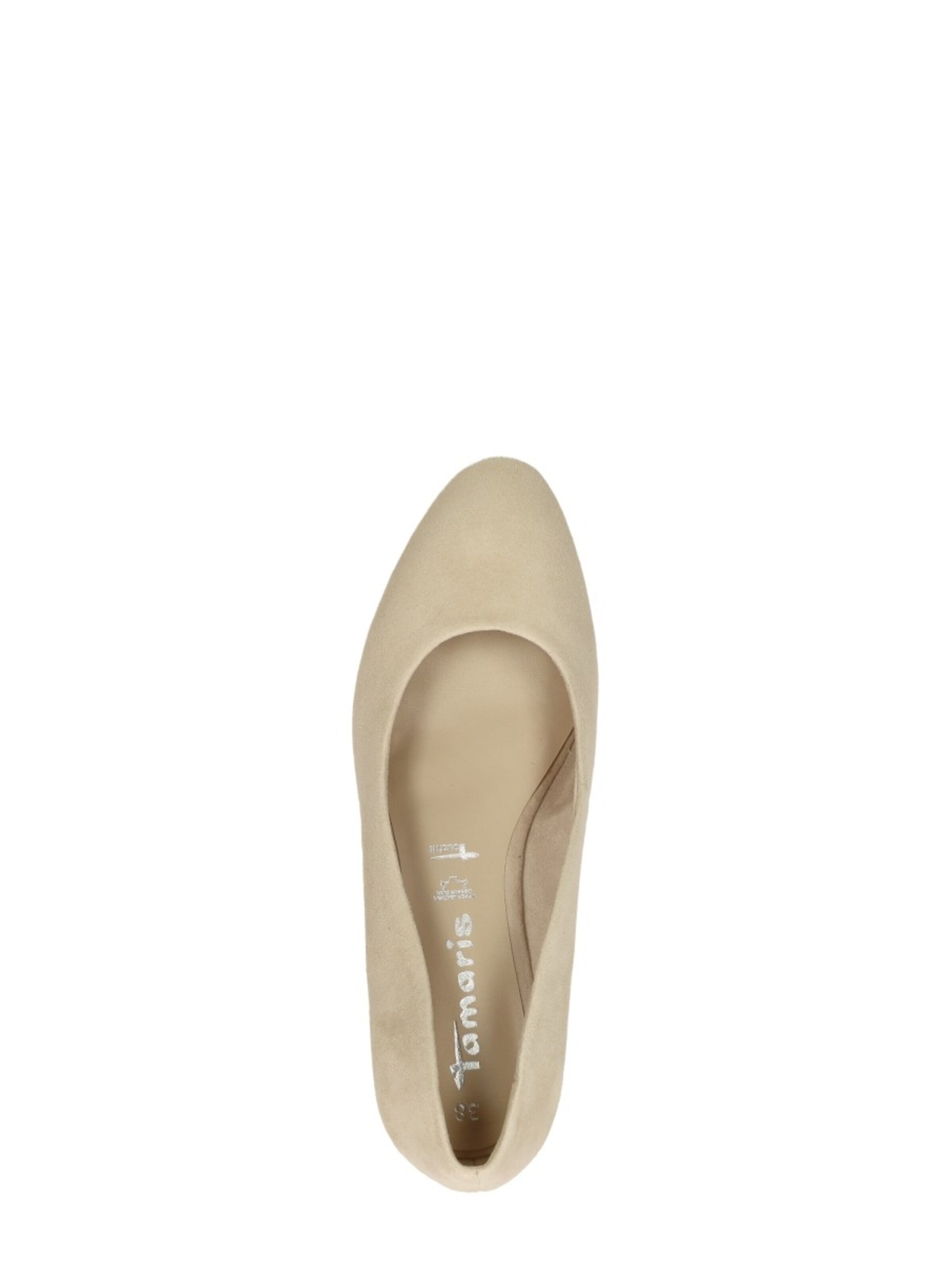 Tamaris Pumps 'Sleehak' in Beige